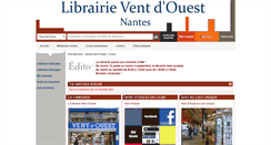 Desktop Screenshot of librairie-nantes.fr